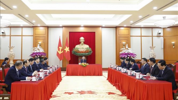 Tổng Bí thư Tô Lâm điện đàm với Tổng Thư ký Đảng Hành động Nhân dân (PAP), Thủ tướng Singapore 