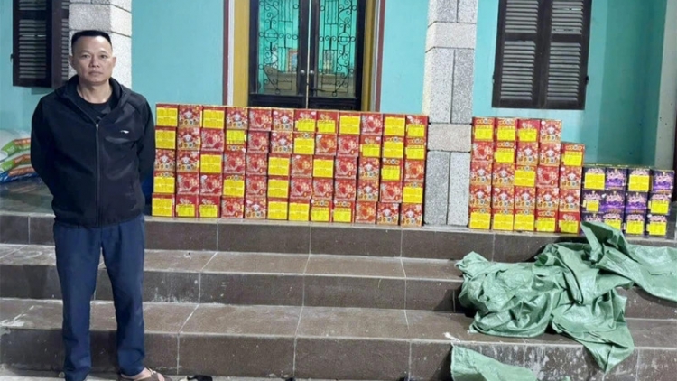 Công an Bắc Ninh chặn pháo lậu từ sớm- giữ Tết bình yên.