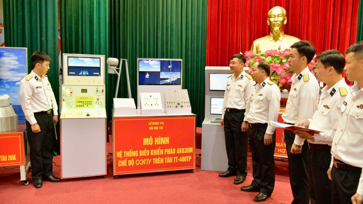 Lữ đoàn 172 khai mạc hội thi lên lớp, giáo án, mô hình học cụ huấn luyện năm 2026