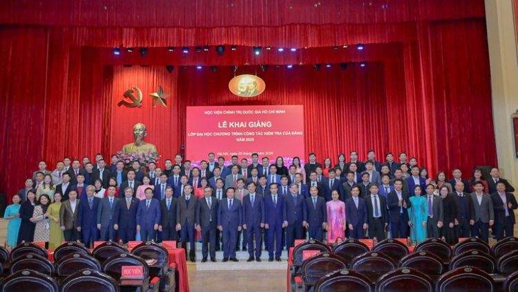 Khai giảng lớp đại học Chương trình Công tác kiểm tra của Đảng năm 2025