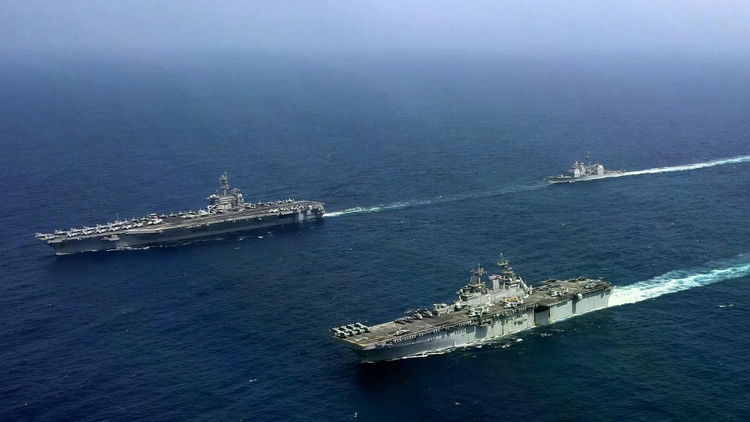 Tàu sân bay Mỹ tới Trung Đông, gia tăng sức ép quân sự với Iran