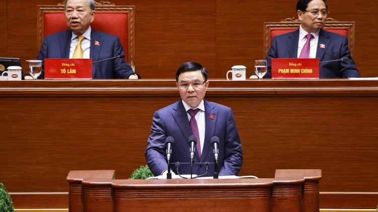 Tham luận của Quyền Bộ trưởng Bộ Công Thương Lê Mạnh Hùng tại Đại hội XIV của Đảng