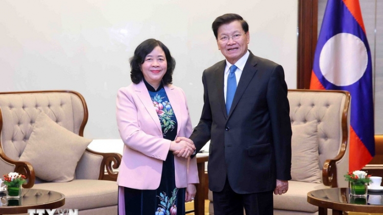 Tăng cường chia sẻ kinh nghiệm và giao lưu hữu nghị giữa Mặt trận hai nước Việt Nam - Lào