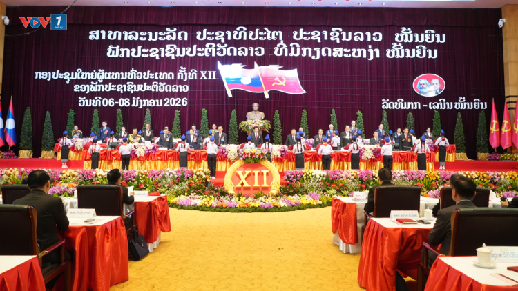 Khai mạc Đại hội đại biểu toàn quốc lần thứ XII Đảng Nhân dân Cách mạng Lào
