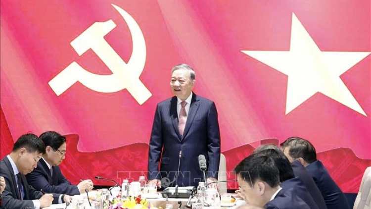 Tổng Bí thư: Tập trung triển khai Nghị quyết Đại hội 14 của Đảng về đường lối đối ngoại