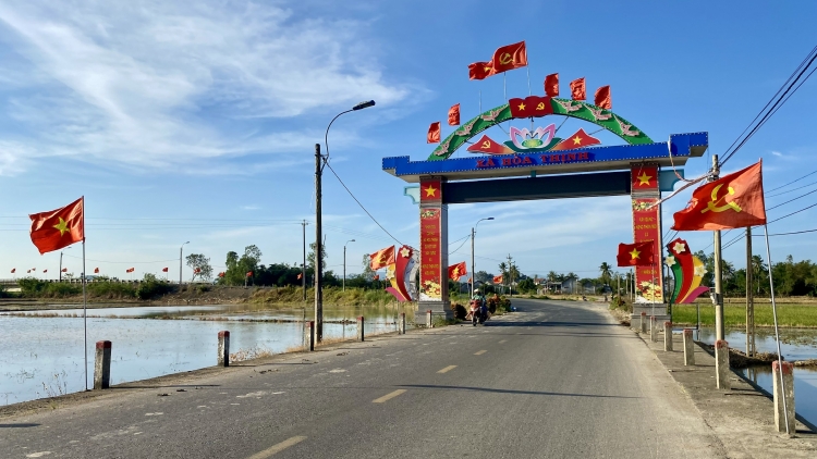 Vùng lũ Hoà Thịnh: Niềm tin hướng về Đại hội XIV của Đảng