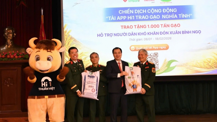 Phát động Chiến dịch cộng đồng “Tải ứng dụng Hi1- trao gạo nghĩa tình”