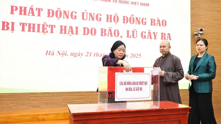 Sau 31/1 sẽ dừng tiếp nhận ủng hộ đồng bào bị thiệt hại do bão, mưa lũ