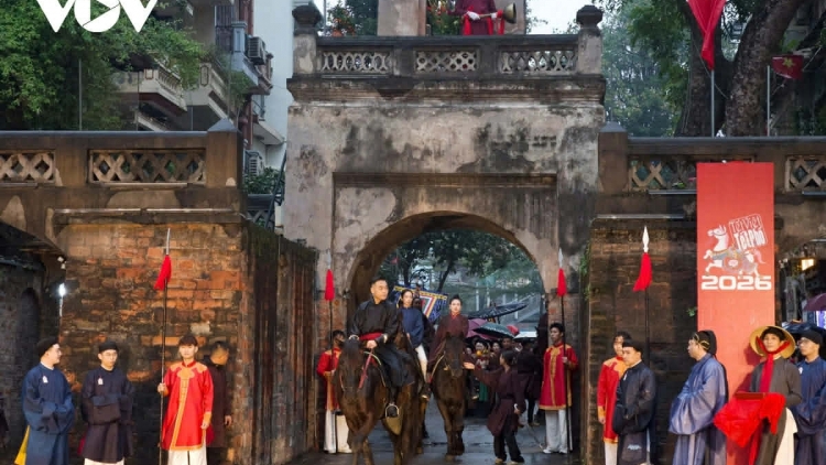 Lễ mở cửa Ô Quan Chưởng: Điểm nhấn đặc sắc tại Tết Việt Tết Phố 2026