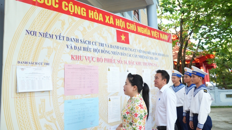 Mỗi lá phiếu ở Trường Sa là một lời khẳng định chủ quyền Tổ quốc