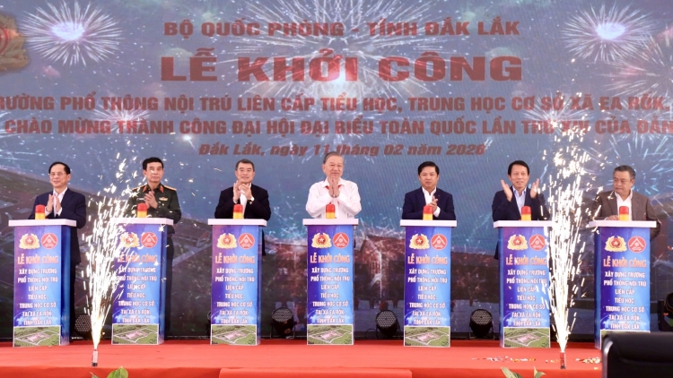 Thời sự 12h 11/2/2026: Tổng Bí thư Tô Lâm dự lễ khởi công trường Liên cấp ở Đắk Lắk