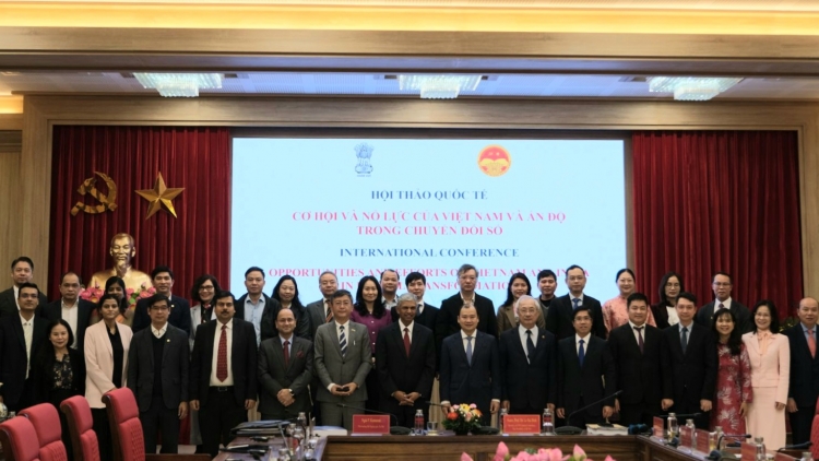 Việt Nam - Ấn Độ thúc đẩy hợp tác chuyển đổi số trong kỷ nguyên mới