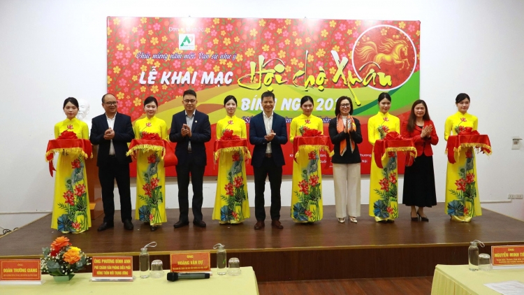 Hơn 100 gian hàng tham dự hội chợ Xuân Bính Ngọ 2026 của ngành Nông nghiệp và Môi trường