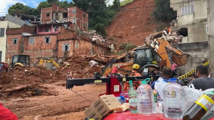 Mưa lớn ở đông nam Brazil khiến ít nhất 22 người thiệt mạng