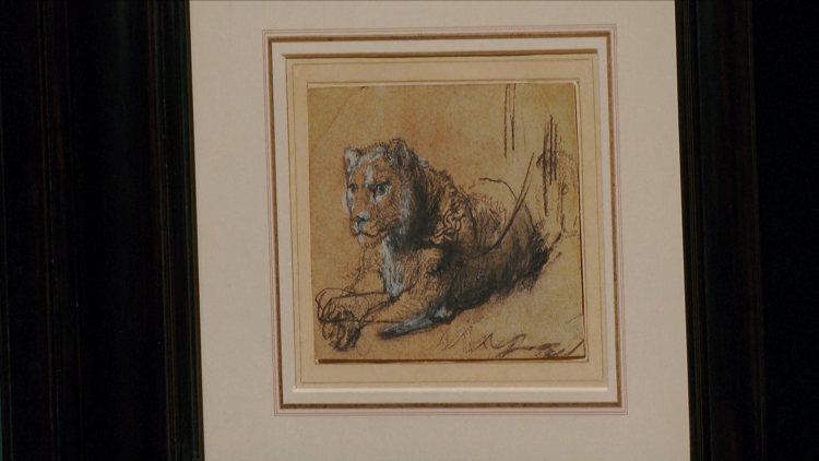 “Sư tử con đang nghỉ ngơi” trở thành bức họa đắt nhất của danh họa Rembrandt