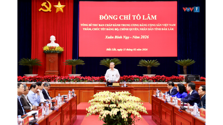 Thời sự 18h 11/2/2026: Tổng Bí thư Tô Lâm làm việc và chúc Tết Đảng bộ, chính quyền tỉnh Đắk Lắk