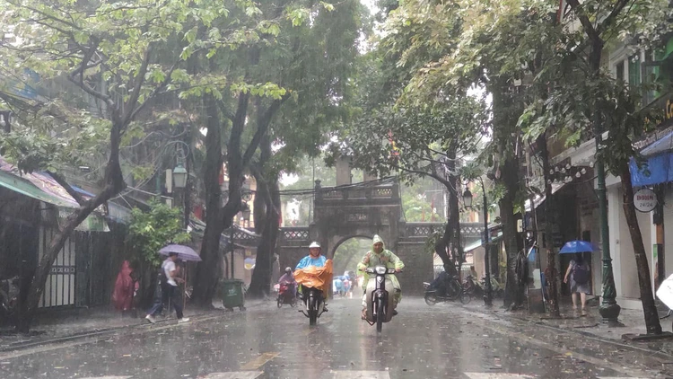 Thời tiết ngày 26/2/2026: Mưa dông bao trùm nhiều khu vực, Bắc Bộ lạnh về đêm và sáng