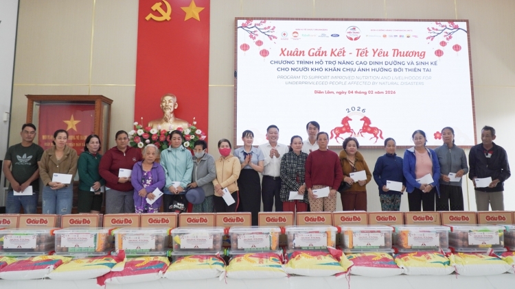 Xuân Gắn Kết – Tết Yêu Thương 2026 tại vùng thiên tai