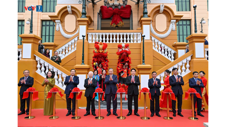 Thời sự 12h 2/2/2026: Khánh thành công trình Trụ sở làm việc Cơ quan Chủ tịch nước