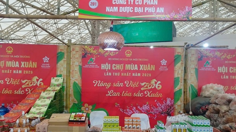 Phong phú nông sản Việt tại không gian “Lan tỏa sắc Xuân”