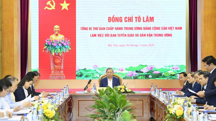 Thời sự 18h 4/3/2026: Tổng Bí thư Tô Lâm: Công tác chính trị tư tưởng phải thực sự đi trước mở đường