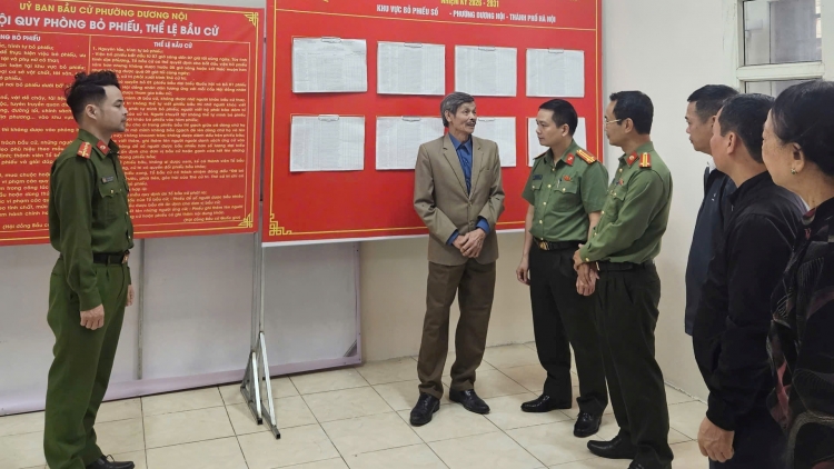 Công an Hà Nội sẵn sàng đảm bảo tuyệt đối an ninh, an toàn cho ngày bầu cử