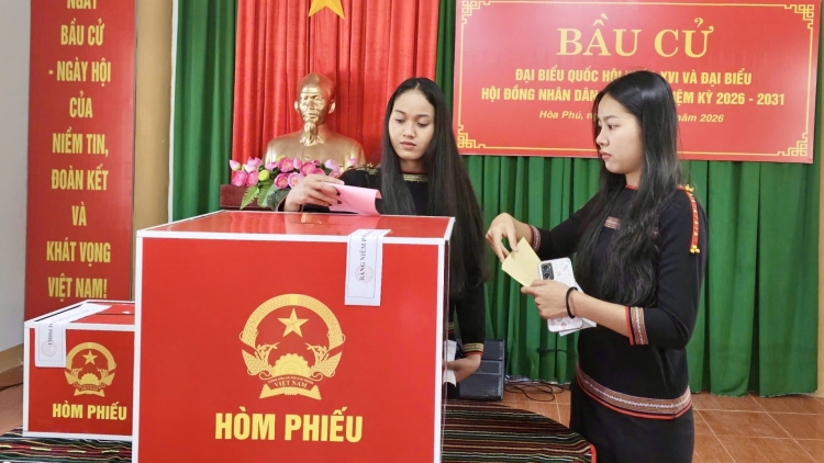 Tiến độ bầu cử tại Đắk Lắk đạt trên 99,9%, cao nhất khu vực Tây Nguyên