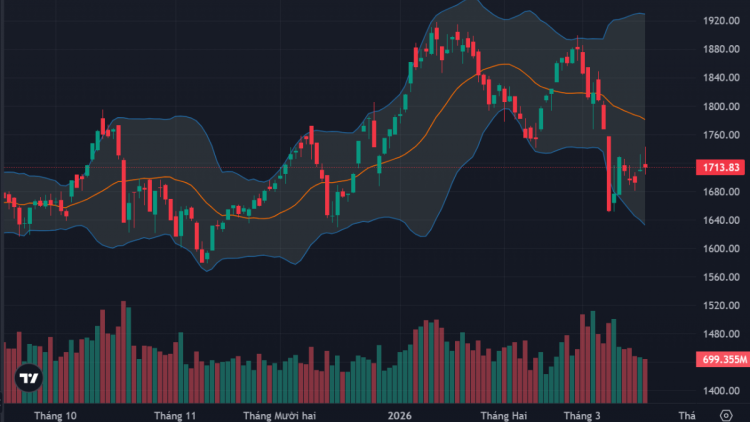 VN-Index bị ép mạnh từ trụ, cổ phiếu giao dịch khởi sắc