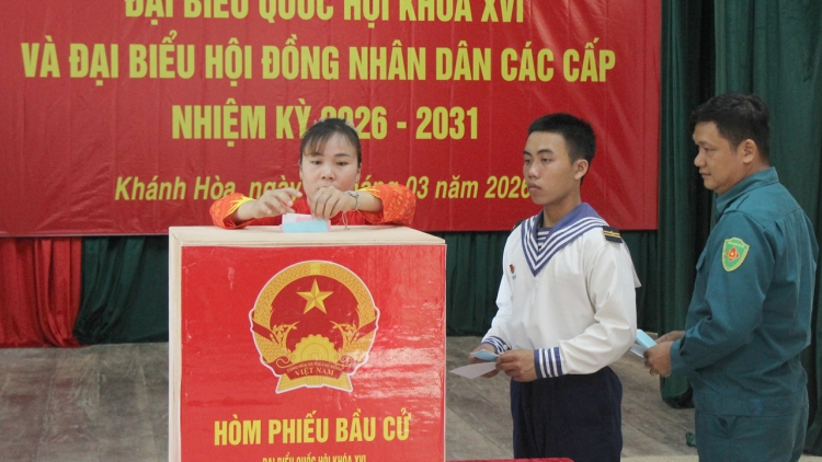 Đặc khu Trường Sa bầu cử sớm đại biểu Quốc hội và HĐND các cấp