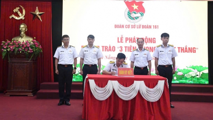  Tuổi trẻ Lữ đoàn 161 xung kích trong phong trào “3 tiên phong quyết thắng”