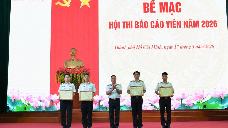 Lữ đoàn 171 nâng cao chất lượng, hiệu quả công tác tuyên truyền qua Hội thi báo cáo viên