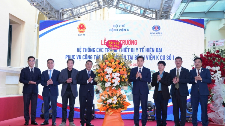 Bệnh viện K vận hành hệ thống máy xạ trị và trang thiết bị hiện đại tại cơ sở Quán Sứ