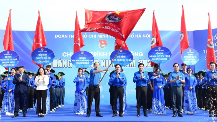 Thành đoàn Hà Nội phát động Tháng Thanh niên năm 2026