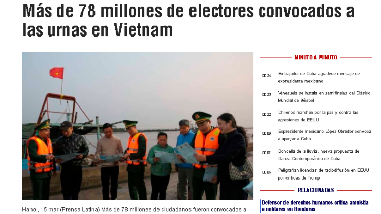 Truyền thông và chuyên gia quốc tế đánh giá cao ý nghĩa Ngày bầu cử tại Việt Nam