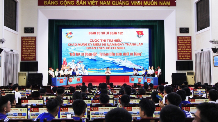 Ấn tượng Cuộc thi tìm hiểu “Tuổi trẻ Lữ đoàn 162 - Tự hào tiến bước dưới cờ Đảng”