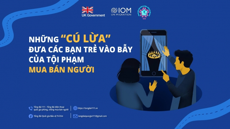 Tổng đài 111 hỗ trợ kịp thời nạn nhân của các vụ mua bán người