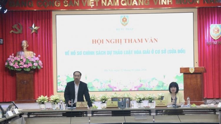 Bộ Tư pháp tổ chức Hội nghị tham vấn dự thảo luật hòa giải ở cơ sở sửa đổi