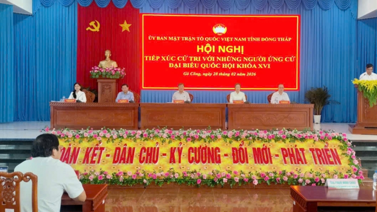 Đồng Tháp: 142 ứng cử viên HĐND tỉnh, 30 ứng cử viên đại biểu Quốc hội