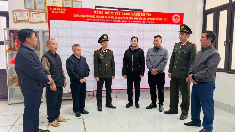 Chủ động bảo đảm an ninh, an toàn cho 'ngày hội toàn dân'