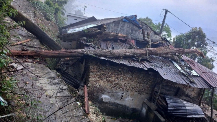 Lai Châu: Gió lốc gây thiệt hại tại xã Thu Lũm