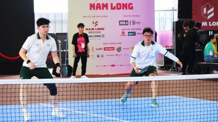800 vận động viên tranh tài tại giải Pickleball lớn nhất Đồng bằng sông Cửu Long