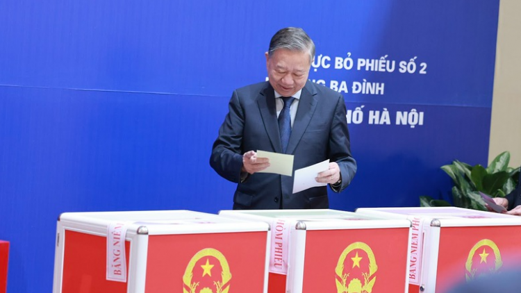 Bài viết của Tổng Bí thư Tô Lâm: Ngày hội non sông và trọng trách trước Nhân dân