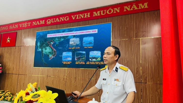 Lữ đoàn 125 tuyên truyền biển, đảo, lan tỏa truyền thống “Đoàn tàu không số” anh hùng