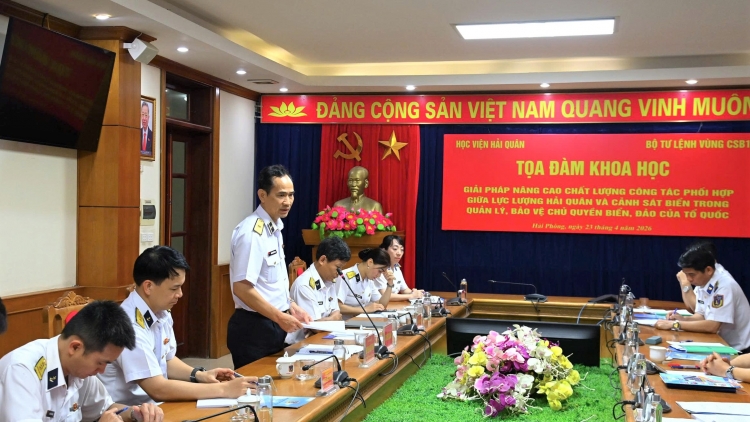 Học viện Hải quân đẩy mạnh nghiên cứu, khảo sát thực tế phục vụ nhiệm vụ nghiên cứu khoa học