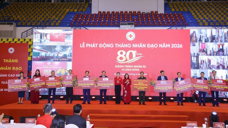 Phát động Tháng nhân đạo 2026: Hành trình nhân ái vì cộng đồng