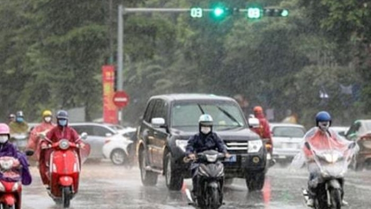 Dự báo thời tiết ngày 27/4/2026: Bắc Bộ mưa rào, Hà Nội có nơi mưa to