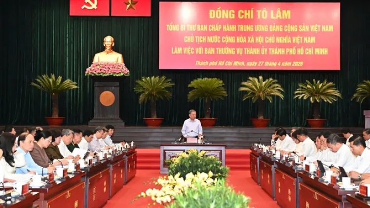 Thời sự 21h30 27/4/2026: TPHCM kiên định mục tiêu tăng trưởng 2 con số bằng giải pháp đồng bộ