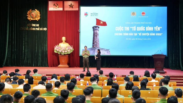 Công an thành phố  Hà Nội tổ chức chương trình đào tạo “Kể chuyện bằng video”
