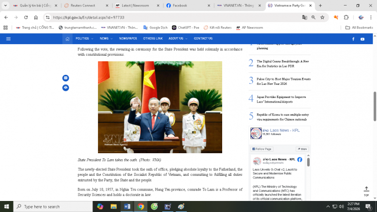 Quốc tế đánh giá: Dấu ấn “Kế thừa” và “Đổi mới” tại Kỳ họp thứ nhất Quốc hội khóa XVI