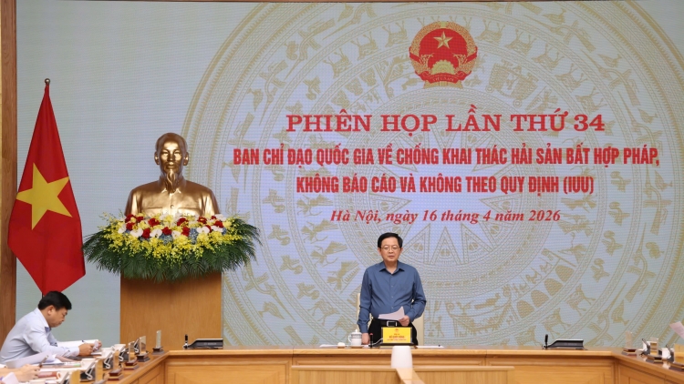 Phó Thủ tướng Chính phủ Hồ Quốc Dũng chủ trì Phiên họp 34 của Ban chỉ đạo quốc gia về IUU.